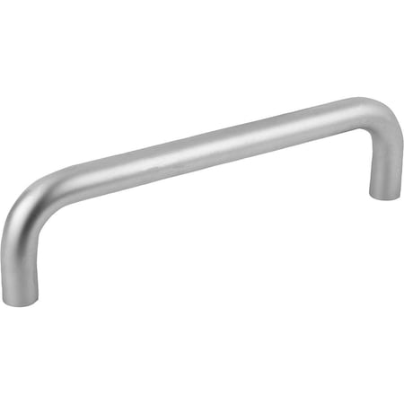 Kipp Pull Handle L=320, Form:B Steel, Matte Chromed, A=300, D=M08 K0230.300083